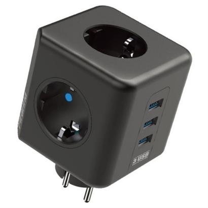 Priz Küp Akım Korumalı Isıya Dayanıklı Termal Çocuk Korumalı 3 Priz Girişli 3 USB Girişli Küp Priz Priz Küp Akım Korumalı Isıya Dayanıklı Termal Çocuk Korumalı 3 Priz Girişli 3 USB Girişli Küp Priz