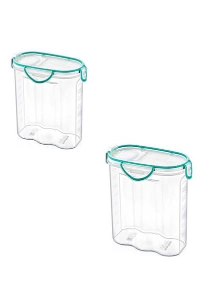 BUFFER® Kilitli Kapaklı Contalı Hava,Su Sıvı Geçirmez 2,4 Litre Erzak Saklama Kabı-SA590 BUFFER® Kilitli Kapaklı Contalı Hava,Su Sıvı Geçirmez 2,4 Litre Erzak Saklama Kabı-SA590