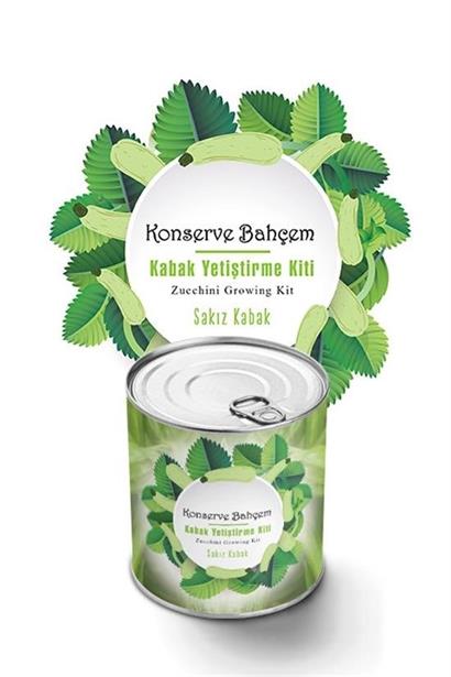 BUFFER® Konserve Bahçem Evde Konservede Sakız Kabak Yetiştirme Kiti BUFFER® Konserve Bahçem Evde Konservede Sakız Kabak Yetiştirme Kiti