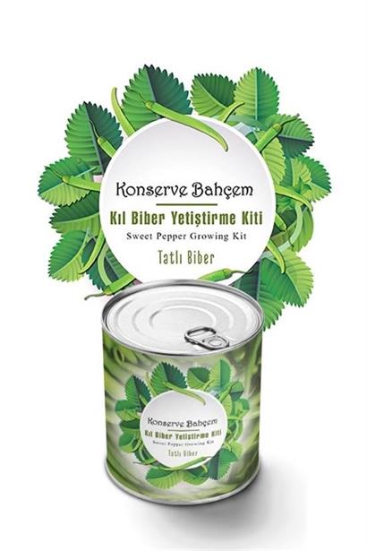 BUFFER® Konserve Bahçem Evde Konservede Tatlı Sivri Biber Yetiştirme Kiti BUFFER® Konserve Bahçem Evde Konservede Tatlı Sivri Biber Yetiştirme Kiti