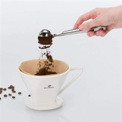 Petinka® Mandallı Kahve Ölçü Kaşığı Silver Çok Fonksiyonlu Paslanmaz Çelik Kaşık Petinka® Mandallı Kahve Ölçü Kaşığı Silver Çok Fonksiyonlu Paslanmaz Çelik Kaşık