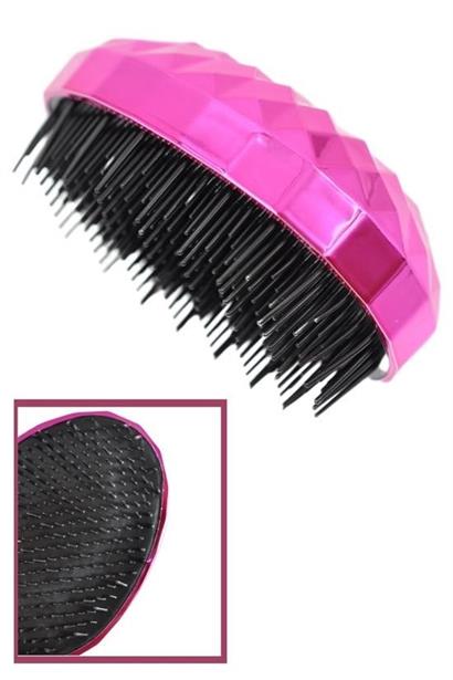 Petinka Geniş Aralıklı Her Saç Tipine Uygun Fırçalı Saç Düzleştirici Neon Pembe Düzleştirici Tarak Petinka Geniş Aralıklı Her Saç Tipine Uygun Fırçalı Saç Düzleştirici Neon Pembe Düzleştirici Tarak