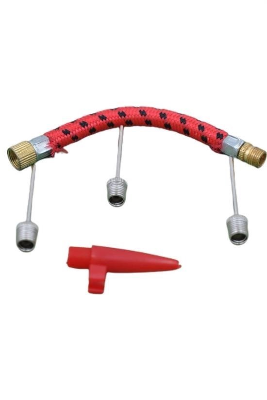 BUFFER® Pompa İğne Başlık Seti Top Bisiklet Lastiği Şişirme İğneleri BUFFER® Pompa İğne Başlık Seti Top Bisiklet Lastiği Şişirme İğneleri