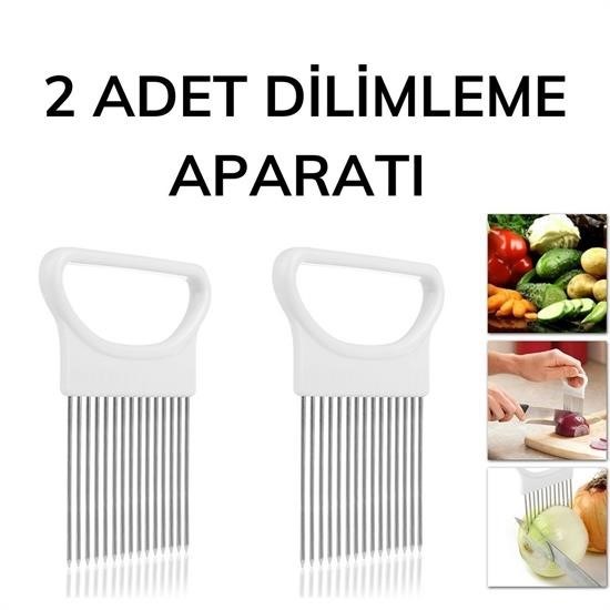 BUFFER® Pratik Kolay Eşit Şekilde Sebze Kesme Dilimleme Aleti Aparatı BUFFER® Pratik Kolay Eşit Şekilde Sebze Kesme Dilimleme Aleti Aparatı