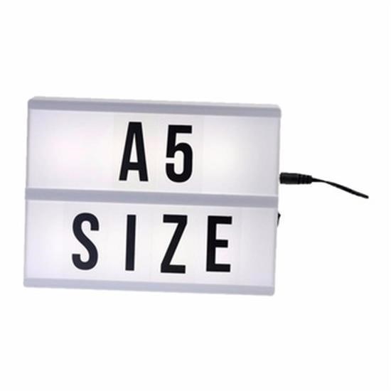 BUFFER® Sinematik Lightbox Dekorasyon Aydınlatma Aksesuarları (A5 Boyut) BUFFER® Sinematik Lightbox Dekorasyon Aydınlatma Aksesuarları (A5 Boyut)