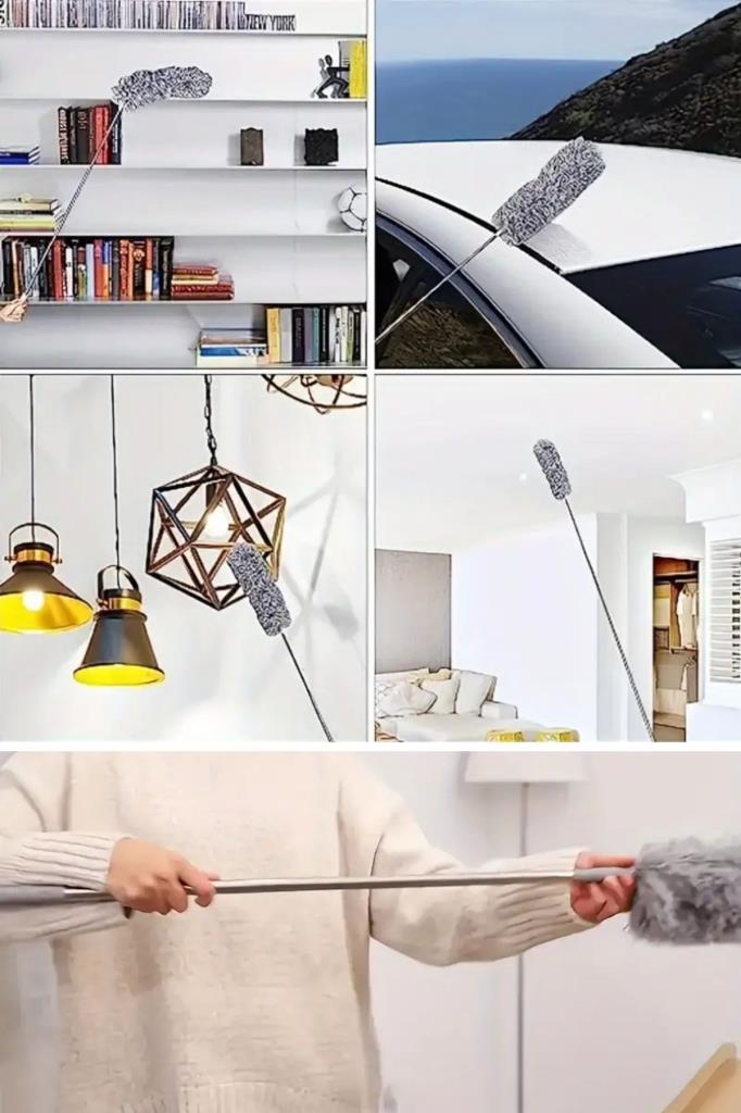 Toz Alma Püskülü Ergonomik 280cm Dev Boy Teleskopik Bükülebilir Köşe Bucak Temizleme Fırçası Toz Alma Püskülü Ergonomik 280cm Dev Boy Teleskopik Bükülebilir Köşe Bucak Temizleme Fırçası