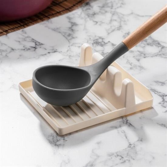 BUFFER® Tencere Kapak Tutuculu Kaşıklıklı Tencere Kapak Standı Pratik Kaşık Kepçe Altlık Düzenleyici BUFFER® Tencere Kapak Tutuculu Kaşıklıklı Tencere Kapak Standı Pratik Kaşık Kepçe Altlık Düzenleyici