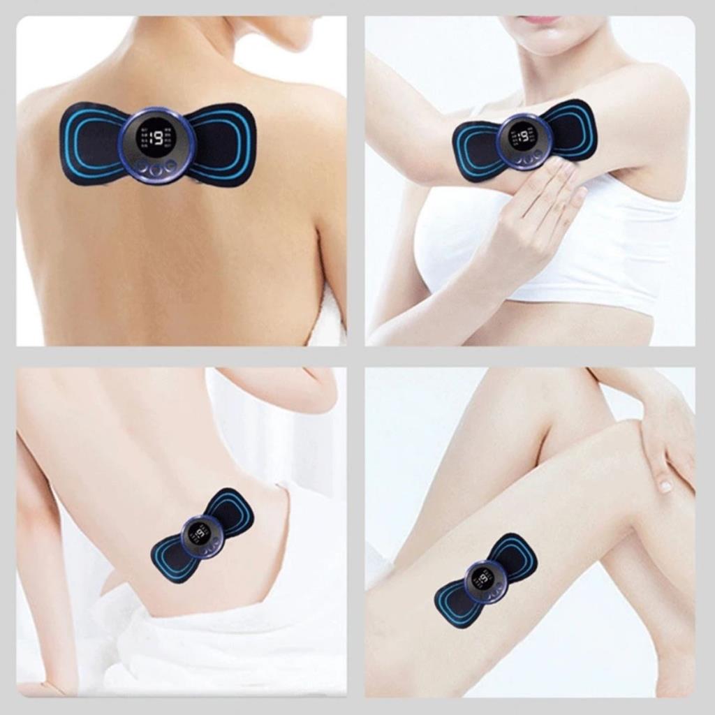 BUFFER® Titreşimli USB Şarj Aletli Mini Elektrikli Kelebek Masaj Aleti BUFFER® Titreşimli USB Şarj Aletli Mini Elektrikli Kelebek Masaj Aleti