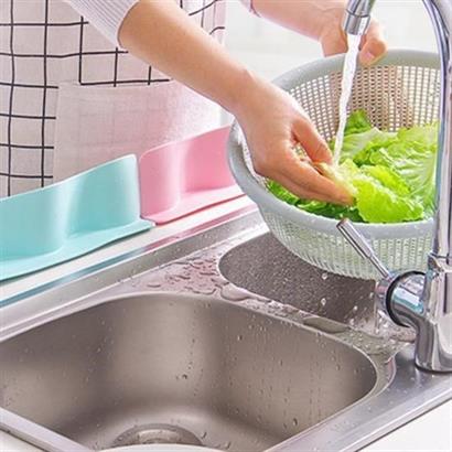 BUFFER® Vantuzlu Kauçuk Sıvı Su Sızdırmaz Mutfak Banyo Duş Bariyeri Lavabo Kenar Tutucu Set BUFFER® Vantuzlu Kauçuk Sıvı Su Sızdırmaz Mutfak Banyo Duş Bariyeri Lavabo Kenar Tutucu Set