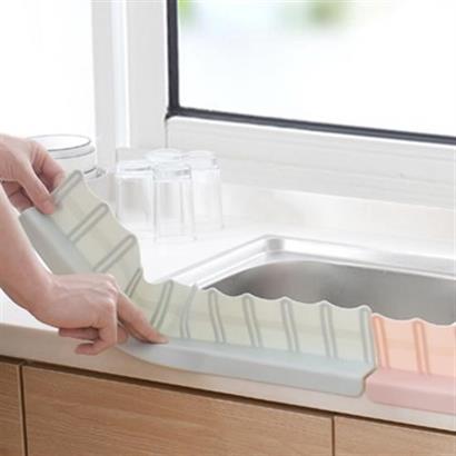 BUFFER® Vantuzlu Kauçuk Sıvı Su Sızdırmaz Mutfak Banyo Duş Bariyeri Lavabo Kenar Tutucu Set BUFFER® Vantuzlu Kauçuk Sıvı Su Sızdırmaz Mutfak Banyo Duş Bariyeri Lavabo Kenar Tutucu Set