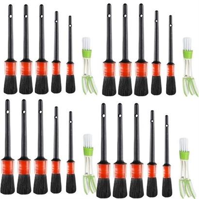 BUFFER® Yumuşak Kıllı İç Ve Dış Temizlik İçin 5+1 Detaylı Araç Oto Temizlik Bakım Fırça Seti BUFFER® Yumuşak Kıllı İç Ve Dış Temizlik İçin 5+1 Detaylı Araç Oto Temizlik Bakım Fırça Seti