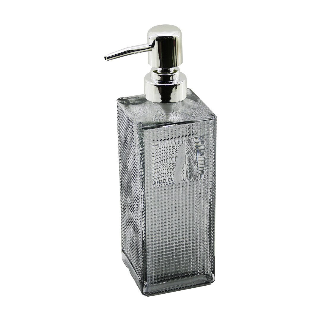 CAM KARE - ŞEFFAF ŞİŞE--BUZLU NOKTA DESEN SIVI SABUNLUK 450ML GÜMÜŞ PLASTİK POMPA (4707) CAM KARE - ŞEFFAF ŞİŞE--BUZLU NOKTA DESEN SIVI SABUNLUK 450ML GÜMÜŞ PLASTİK POMPA (4707)
