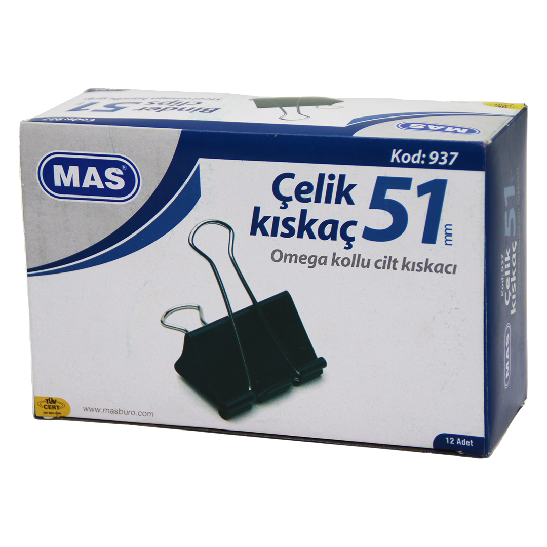 ÇELİK KISKAÇ 51MM 12 PARÇA OMEGA KOLLU CİLT KISKAÇI (4707) ÇELİK KISKAÇ 51MM 12 PARÇA OMEGA KOLLU CİLT KISKAÇI (4707)