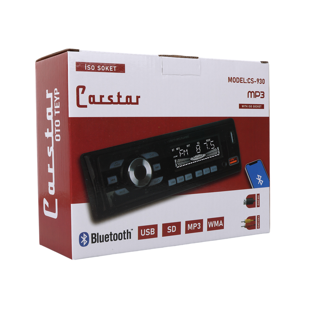 ÇİFT USB/SD/FM/AUX/BLUETOOTH KUMANDALI OTO TEYP 4X60 WATT CS-930 (4707) ÇİFT USB/SD/FM/AUX/BLUETOOTH KUMANDALI OTO TEYP 4X60 WATT CS-930 (4707)