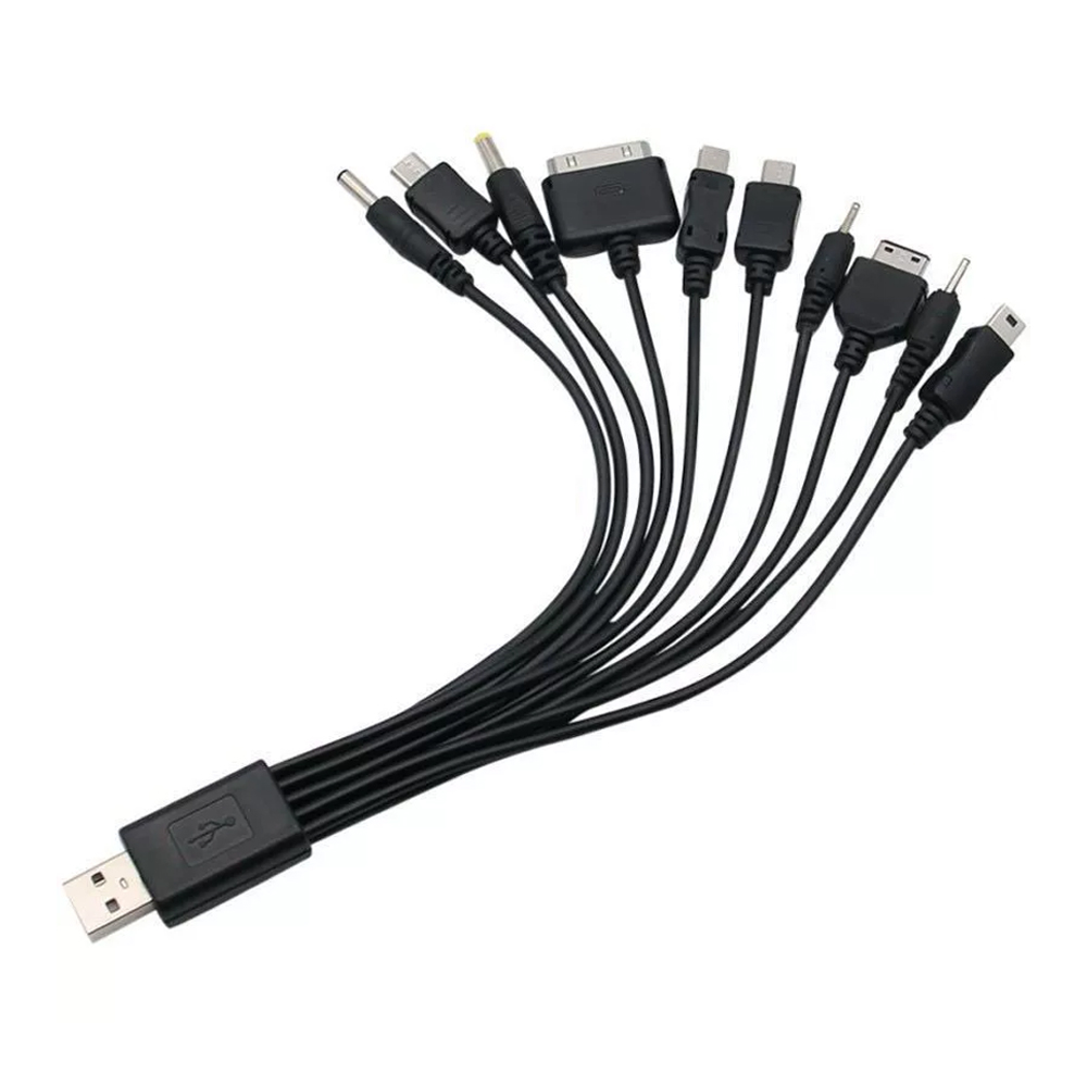 ÇOK FONKSİYONLU 10LU USB ŞARJ ALETİ KABLO (4707) ÇOK FONKSİYONLU 10LU USB ŞARJ ALETİ KABLO (4707)