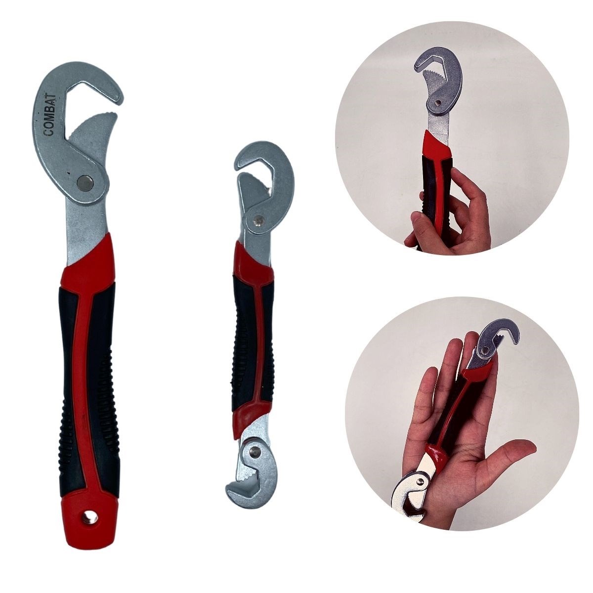 Çok Fonksiyonlu Ergonomik Ayarlanabilir Büyük Küçük Akıllı Pense Anahtar 2li Set (4707) Çok Fonksiyonlu Ergonomik Ayarlanabilir Büyük Küçük Akıllı Pense Anahtar 2li Set (4707)
