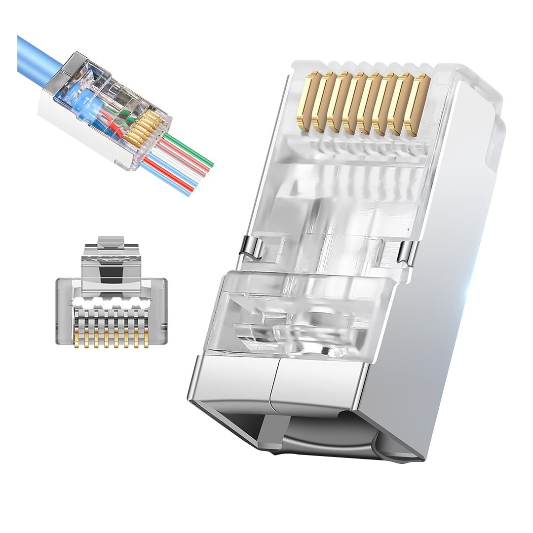 EZ PLUG YENİ NESİL CAT7 8P/8C AÇIK UÇLU SOKET TEKLİ (4707) EZ PLUG YENİ NESİL CAT7 8P/8C AÇIK UÇLU SOKET TEKLİ (4707)