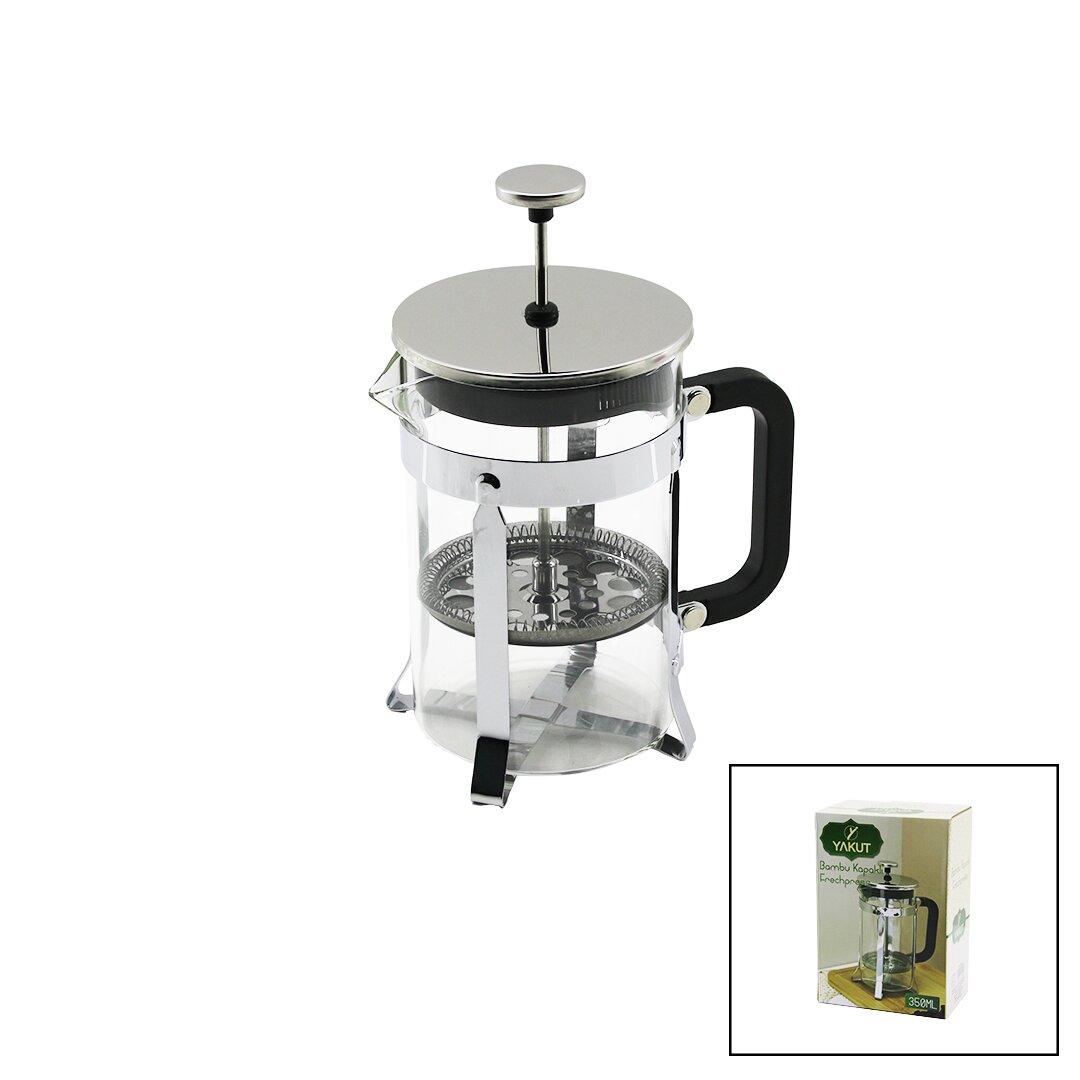 FRECHPRESS 350ML CAM BİTKİ SÜZGEÇİ METAL KAFES - PLASTİK SAPLI METAL KAPLAMALI PLS.KAPAK (4707) FRECHPRESS 350ML CAM BİTKİ SÜZGEÇİ METAL KAFES - PLASTİK SAPLI METAL KAPLAMALI PLS.KAPAK (4707)