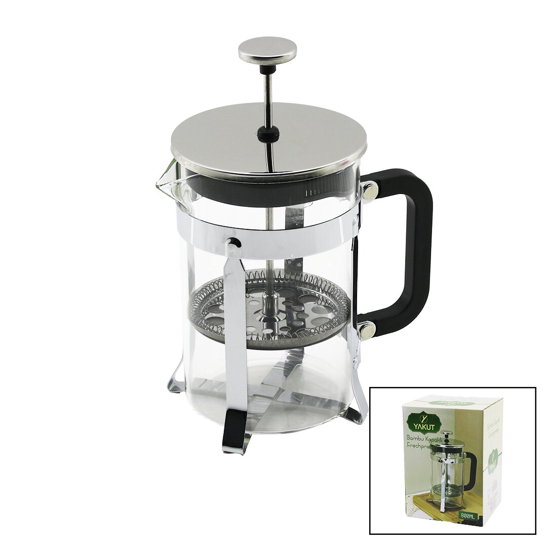 FRECHPRESS 800ML CAM BİTKİ SÜZGEÇİ METAL KAFES - PLASTİK SAPLI METAL KAPLAMALI PLS.KAPAK (4707) FRECHPRESS 800ML CAM BİTKİ SÜZGEÇİ METAL KAFES - PLASTİK SAPLI METAL KAPLAMALI PLS.KAPAK (4707)