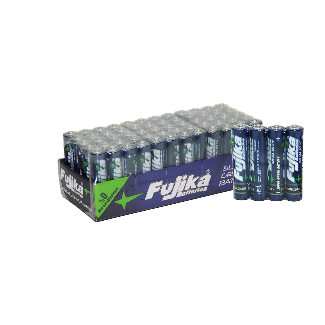 FUJİKA BATTERİES İNCE PİL 60 PARÇA R03 AAA UM-4 (4707) FUJİKA BATTERİES İNCE PİL 60 PARÇA R03 AAA UM-4 (4707)