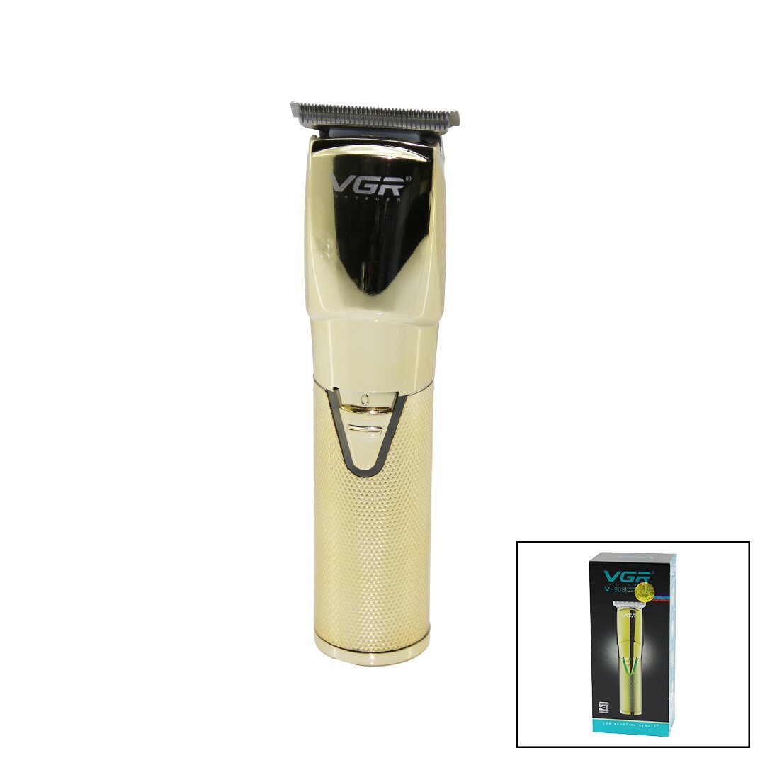 GOLD KROM KAPLAMA GÖVDE SAÇ - SAKAL KESME TRAŞ MAKİNESİ USB ŞARJLI V-903 (4707) GOLD KROM KAPLAMA GÖVDE SAÇ - SAKAL KESME TRAŞ MAKİNESİ USB ŞARJLI V-903 (4707)