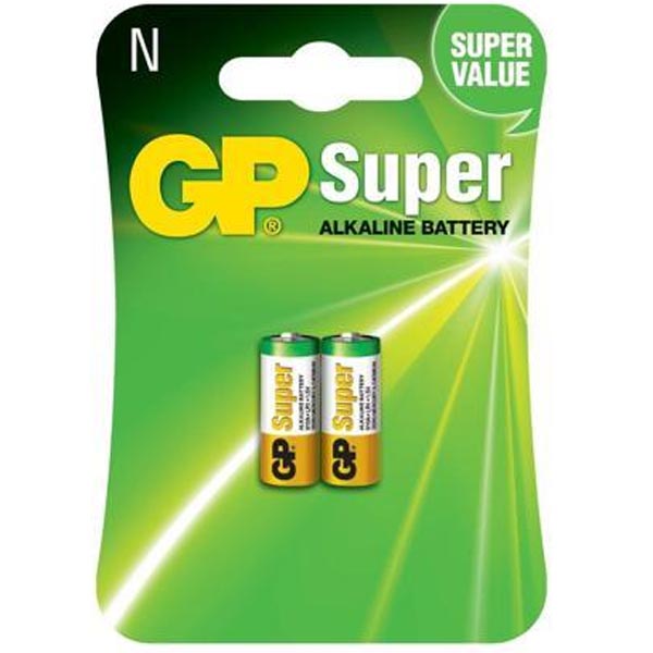 GP 910A LR1 (N) 1.5V ALKALİN KISA PİL 2Lİ PAKET (4707) GP 910A LR1 (N) 1.5V ALKALİN KISA PİL 2Lİ PAKET (4707)