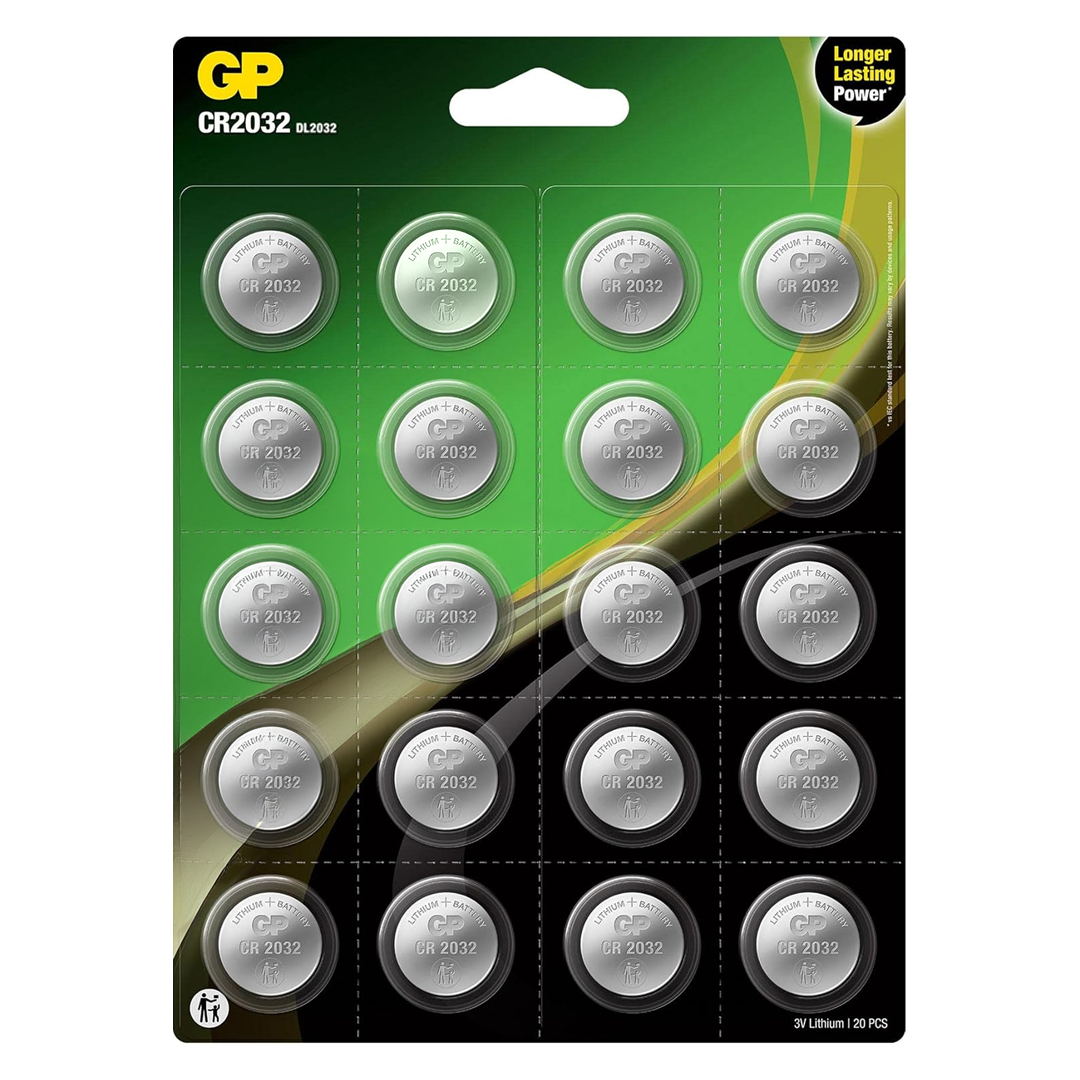GP CR2032 DL2032 BLİSTERLİ 20Lİ LITYUM PARA PİL (GP CR2032-2CAI20 ) (4707) GP CR2032 DL2032 BLİSTERLİ 20Lİ LITYUM PARA PİL (GP CR2032-2CAI20 ) (4707)