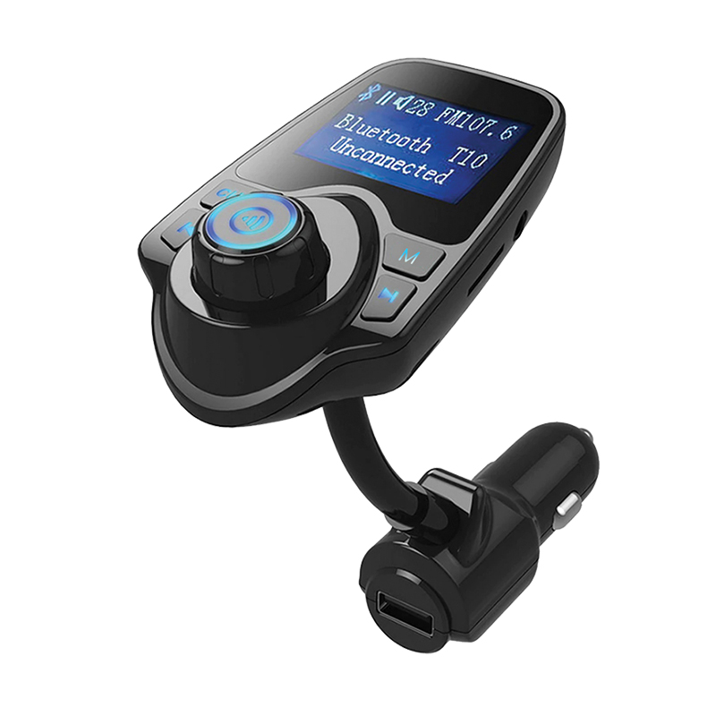 HELLO T10 LED EKRANLI USB-AUX-SD-BLUETOOTH DESTEKLİ 2.1A FM TRANSMİTTER (4707) HELLO T10 LED EKRANLI USB-AUX-SD-BLUETOOTH DESTEKLİ 2.1A FM TRANSMİTTER (4707)
