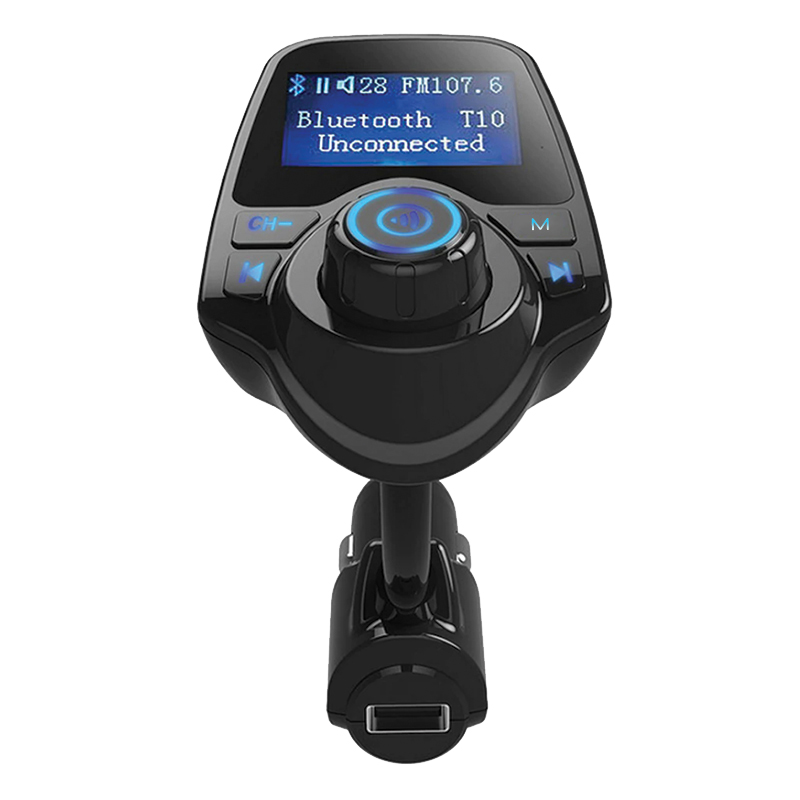 HELLO T10 LED EKRANLI USB-AUX-SD-BLUETOOTH DESTEKLİ 2.1A FM TRANSMİTTER (4707) HELLO T10 LED EKRANLI USB-AUX-SD-BLUETOOTH DESTEKLİ 2.1A FM TRANSMİTTER (4707)