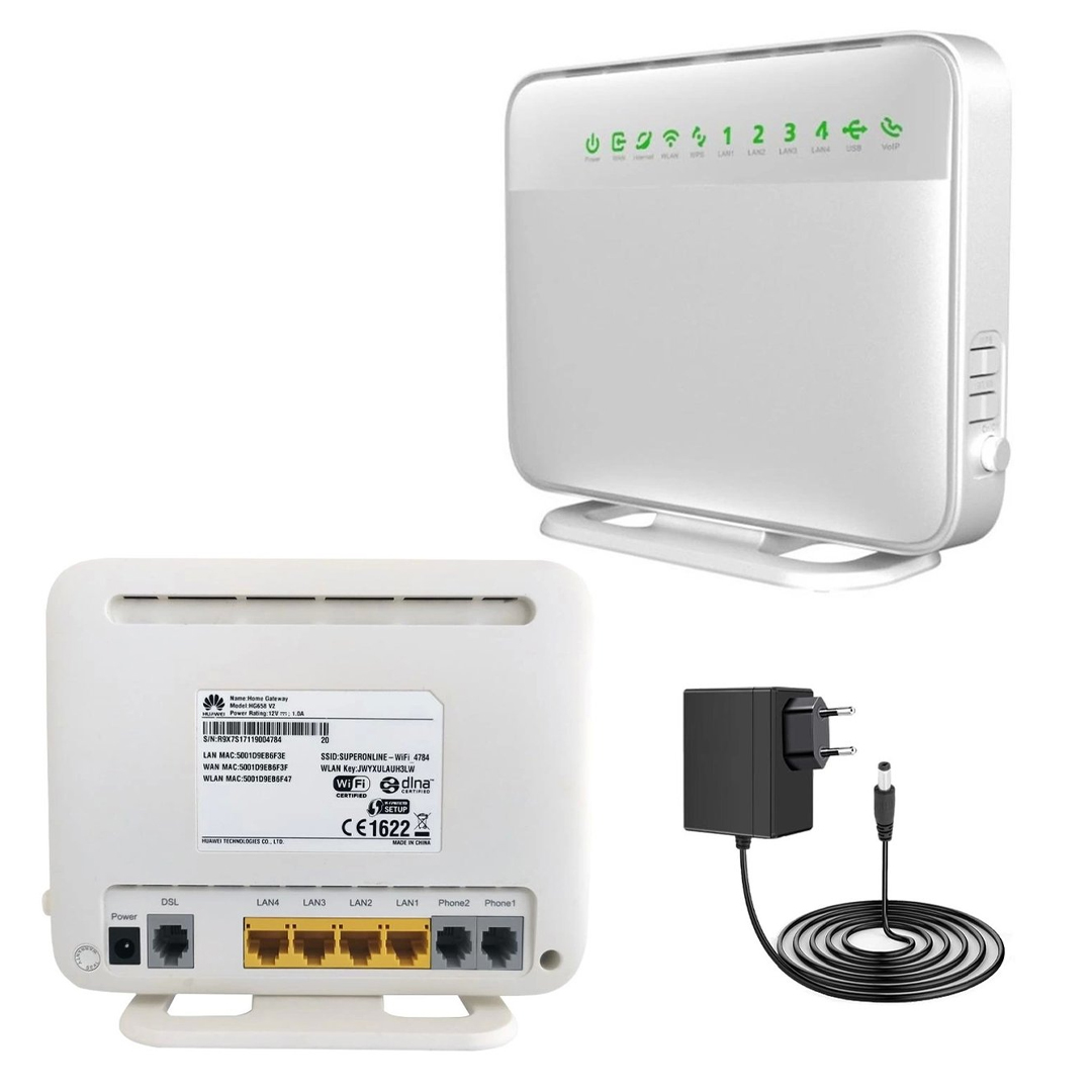 HUAWEI HG658 V2 VDSL/ADSL2+/USB 4 PORT 300 MBPS MODEM (4707) HUAWEI HG658 V2 VDSL/ADSL2+/USB 4 PORT 300 MBPS MODEM (4707)