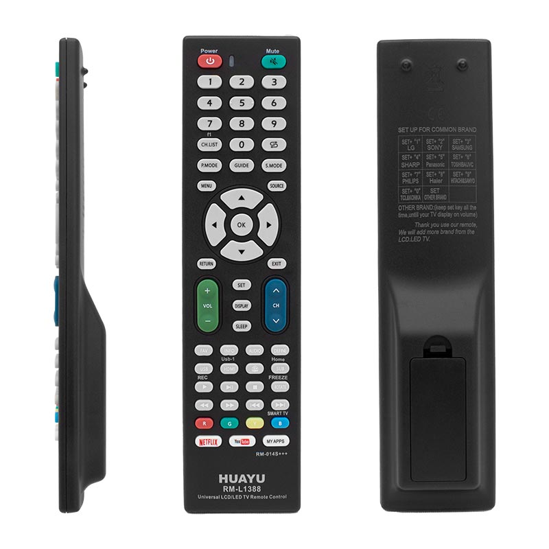 HUAYU KL RM-014S+++/RM-L1388 UNIVERSAL LCD-LED TV KUMANDA (4707) HUAYU KL RM-014S+++/RM-L1388 UNIVERSAL LCD-LED TV KUMANDA (4707)