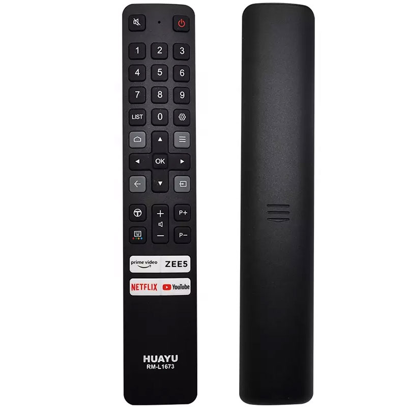HUAYU KL RM-L1673 NETFLIX-PRIME VIDEO-ZEE5-YOUTUBE TUŞLU TCL LCD-LED TV KUMANDASI (4707) HUAYU KL RM-L1673 NETFLIX-PRIME VIDEO-ZEE5-YOUTUBE TUŞLU TCL LCD-LED TV KUMANDASI (4707)