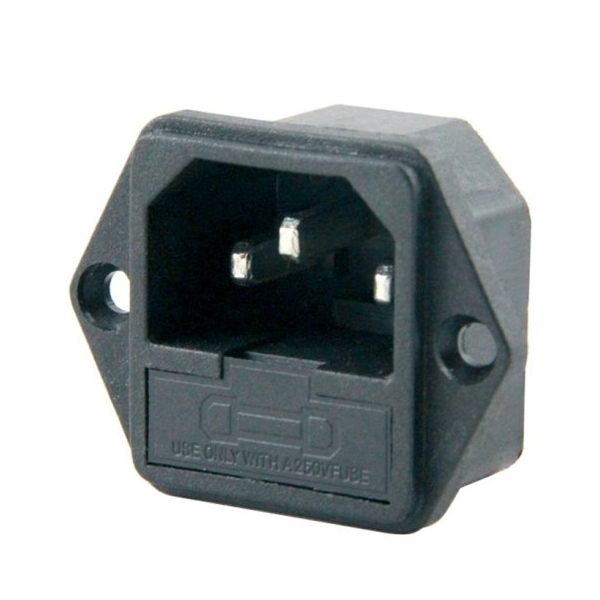 IC-213 C7 ŞASE ERKEK POWER SOKET ERKEK FUSELİ KULAKLI (AC04) (4707) IC-213 C7 ŞASE ERKEK POWER SOKET ERKEK FUSELİ KULAKLI (AC04) (4707)