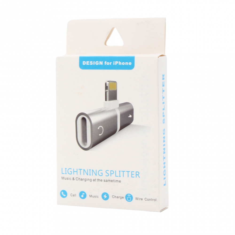 IPHONE LIGHTNING ŞARJ VE KULAKLIK ÇEVİRİCİ ADAPTÖR JACK (4707) IPHONE LIGHTNING ŞARJ VE KULAKLIK ÇEVİRİCİ ADAPTÖR JACK (4707)
