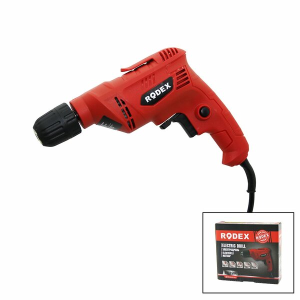 KABLOLU ELEKTİRİKLİ MATKAP 0-2600 RPM 450W AHŞAP: 25MM - METAL:10MM RDX-1504 (4707) KABLOLU ELEKTİRİKLİ MATKAP 0-2600 RPM 450W AHŞAP: 25MM - METAL:10MM RDX-1504 (4707)