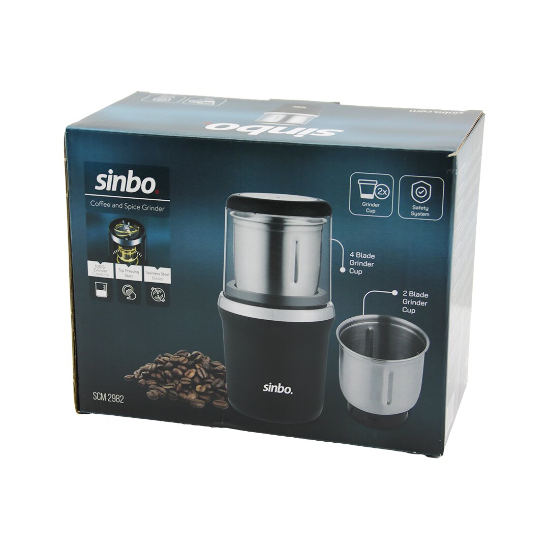 KAHVE - BAHARAT ÖĞÜTÜCÜ MAKİNE 2PCS ÇELİK ÖĞÜTME HAZNESİ=2 BIÇAKLI - 4 BIÇAKLI 100GR ÖĞÜTME 200W SCM-2982 (4707) KAHVE - BAHARAT ÖĞÜTÜCÜ MAKİNE 2PCS ÇELİK ÖĞÜTME HAZNESİ=2 BIÇAKLI - 4 BIÇAKLI 100GR ÖĞÜTME 200W SCM-2982 (4707)