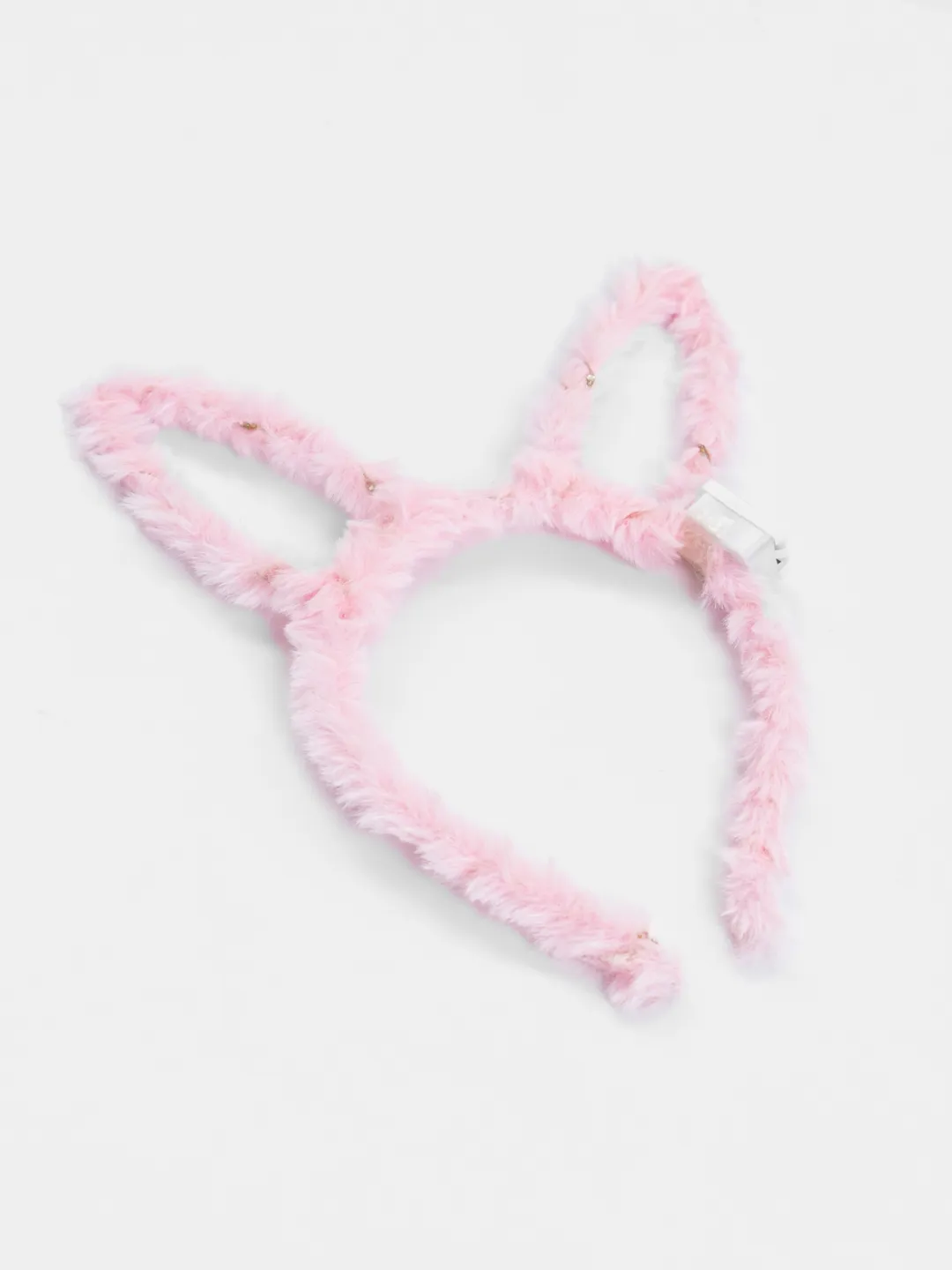 Led Işıklı Peluş Pofuduk Tavşan Kulak Tavşan Taç Pembe 17X23 cm (4707) Led Işıklı Peluş Pofuduk Tavşan Kulak Tavşan Taç Pembe 17X23 cm (4707)