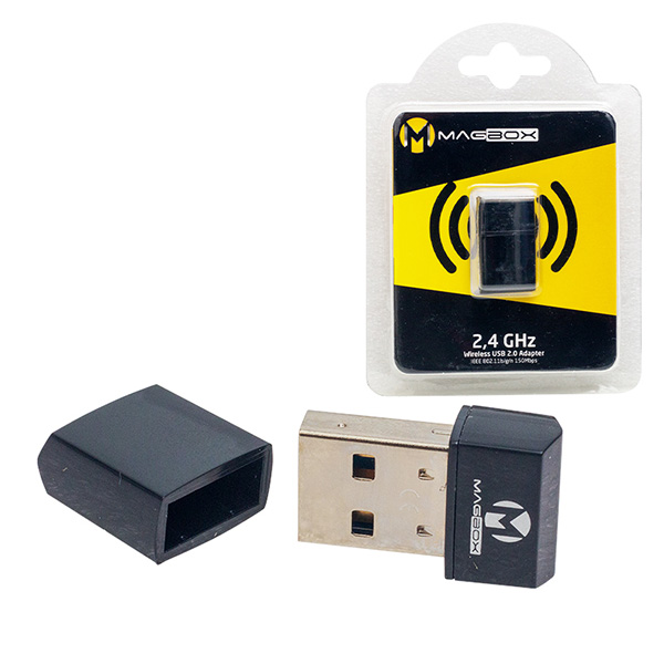 MAGBOX USB STICK MİNİ 802.11N WİFİ 7601 CHIPSET 2.4GHZ 150 MBPS IP UYDU ALICILARI İLE UYUMLU (4707) MAGBOX USB STICK MİNİ 802.11N WİFİ 7601 CHIPSET 2.4GHZ 150 MBPS IP UYDU ALICILARI İLE UYUMLU (4707)