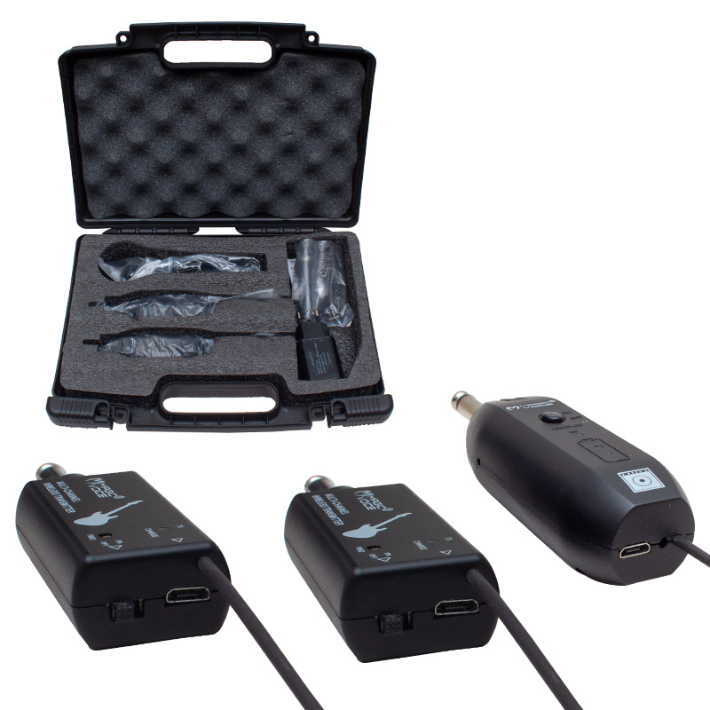 MAGICVOICE MV-19590 UHF GİTAR TİP KABLOSUZ MİKROFON ÜÇLÜ SET (4707) MAGICVOICE MV-19590 UHF GİTAR TİP KABLOSUZ MİKROFON ÜÇLÜ SET (4707)