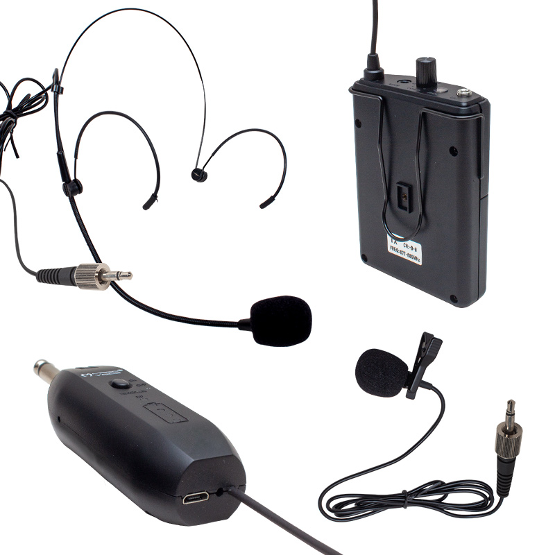MAGICVOICE MV-19599 UHF KABLOSUZ YAKA MİKROFON (4707) MAGICVOICE MV-19599 UHF KABLOSUZ YAKA MİKROFON (4707)
