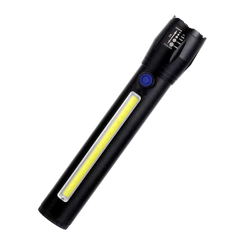 METAL FLASHLIGHT COB POWER LEDLİ ŞARJLI EL FENERİ (4707) METAL FLASHLIGHT COB POWER LEDLİ ŞARJLI EL FENERİ (4707)