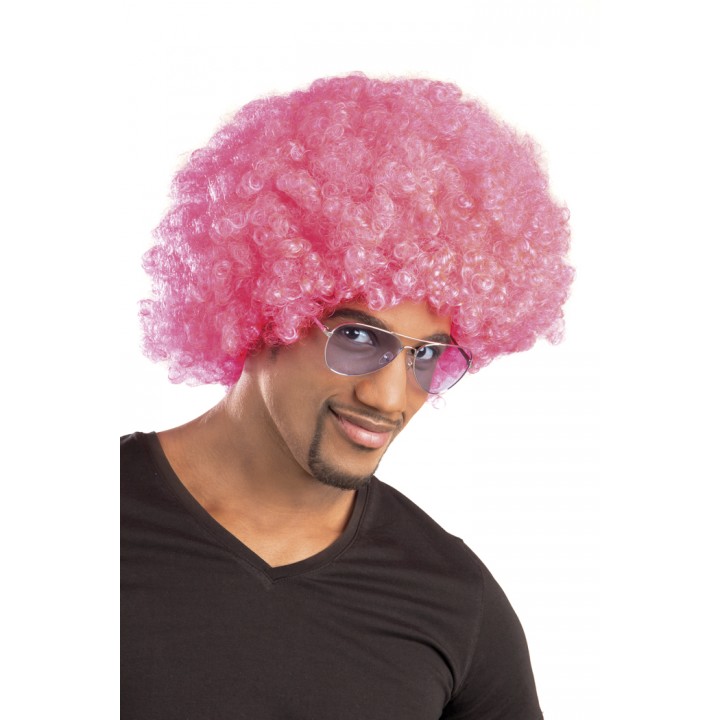 Pembe Renk Kıvırcık Afro Bonus Peruk (4707) Pembe Renk Kıvırcık Afro Bonus Peruk (4707)