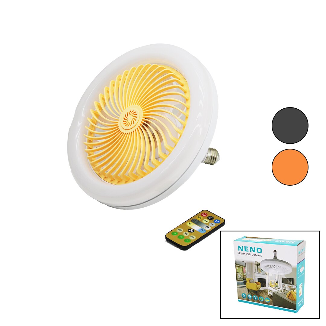 PERVANELİ 3 RENK LEDLİ KUMANDALILAMBA AMPUL OYNAR BAŞLI DUY ÇAP:15CM6500LUMEN - 3200K (4707) PERVANELİ 3 RENK LEDLİ KUMANDALILAMBA AMPUL OYNAR BAŞLI DUY ÇAP:15CM6500LUMEN - 3200K (4707)