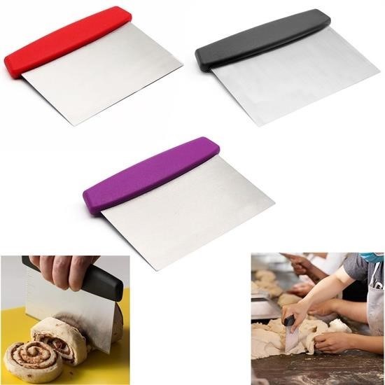 Petinka® Çelik Hamur Kesici Kazıyıcı Pasta Kek Dekorasyon Spatula Aleti Petinka® Çelik Hamur Kesici Kazıyıcı Pasta Kek Dekorasyon Spatula Aleti