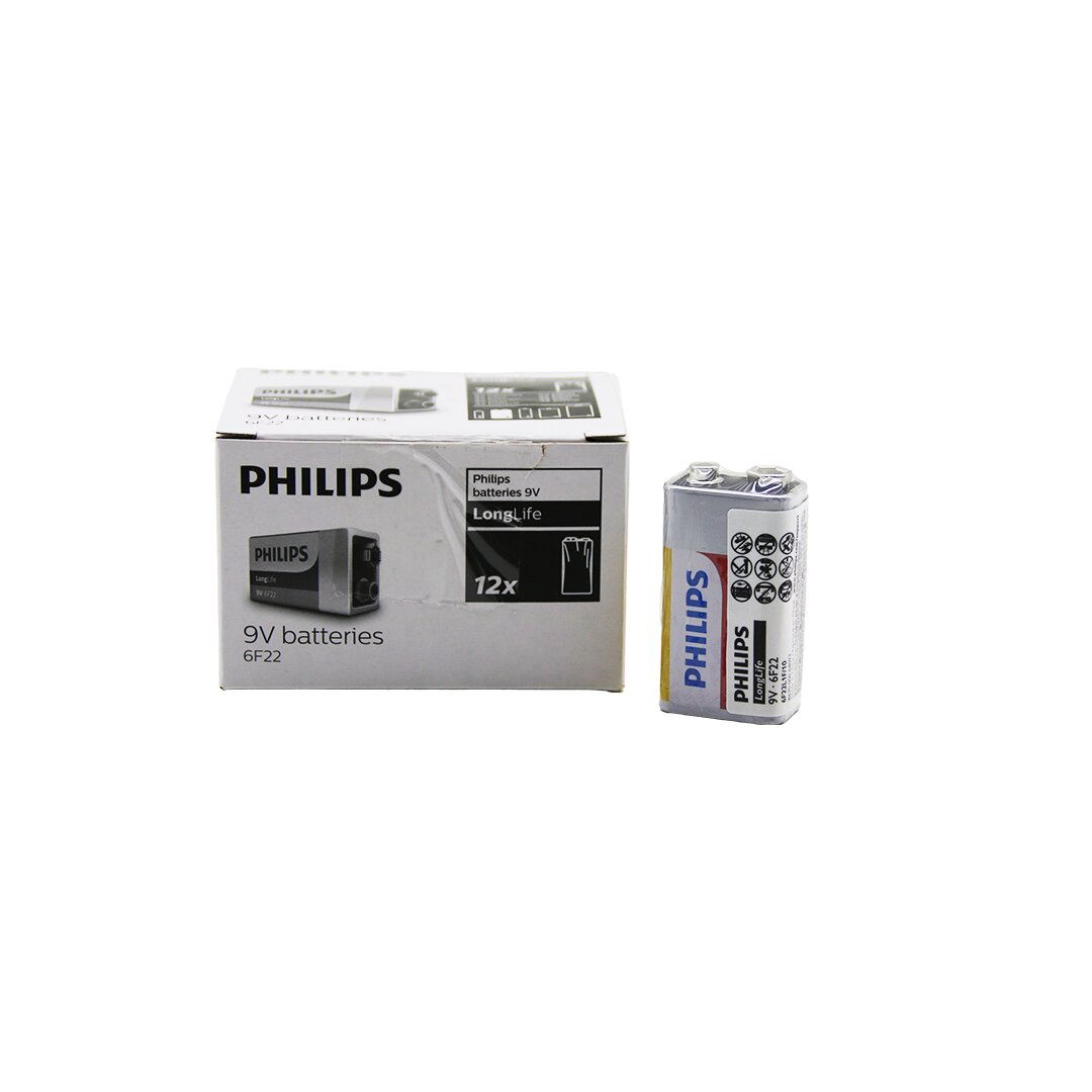 PHILIPS 9V PİL 12PCS (4707) PHILIPS 9V PİL 12PCS (4707)