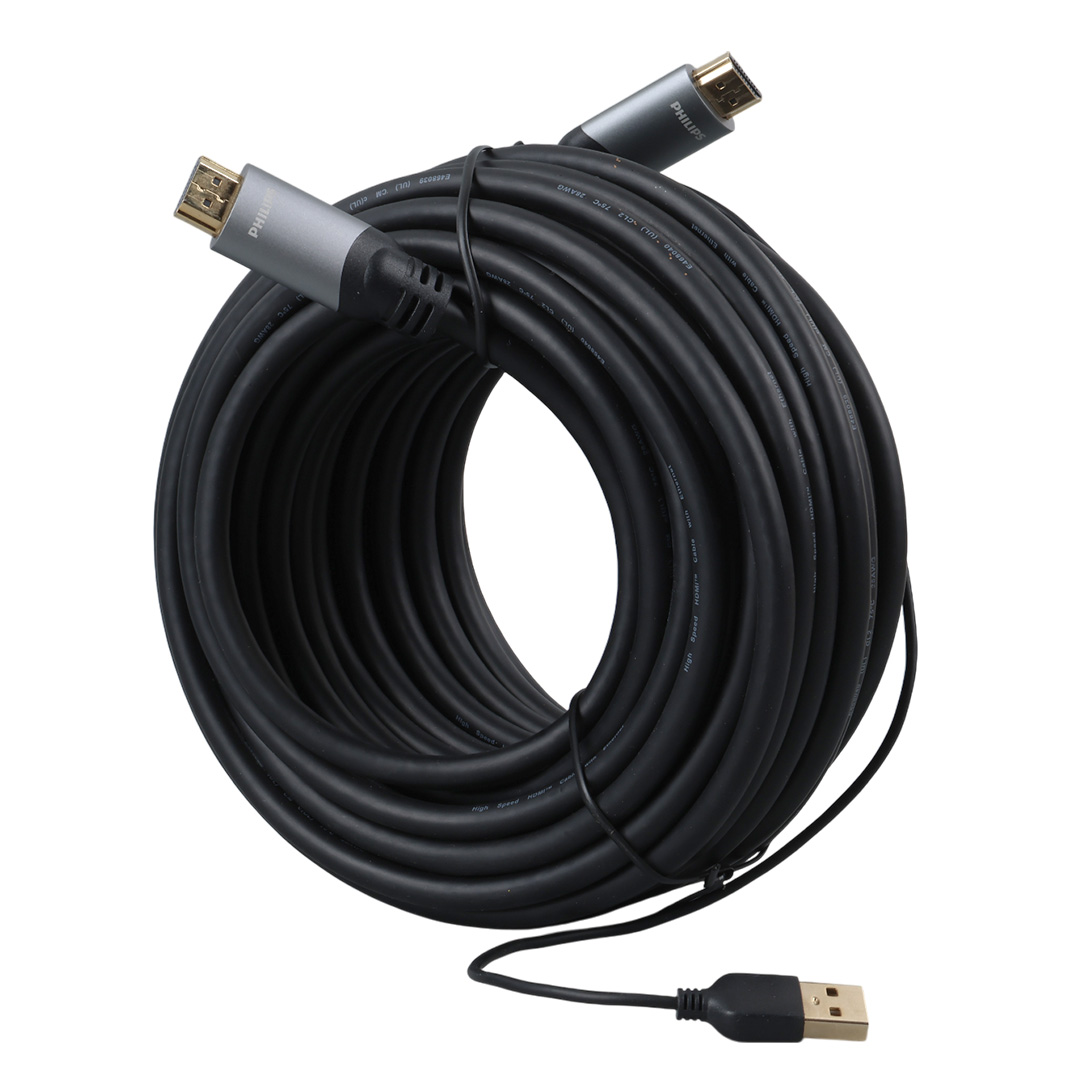 PHILIPS SWL6122B/93 15 METRE 4K 60 HZ USB GÜÇ KABLOLU HDMI KABLO (4707) PHILIPS SWL6122B/93 15 METRE 4K 60 HZ USB GÜÇ KABLOLU HDMI KABLO (4707)
