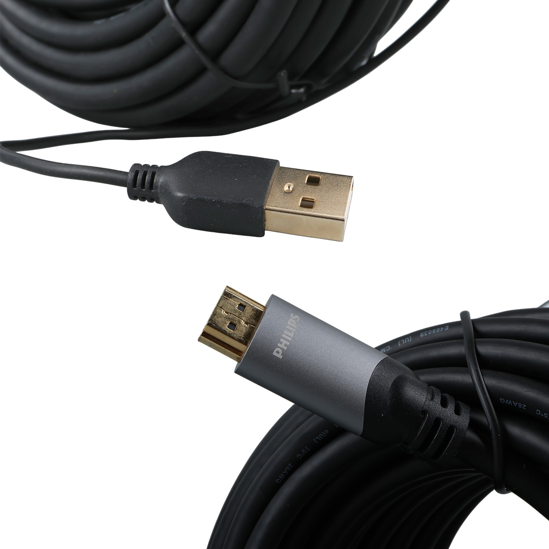 PHILIPS SWL6122B/93 15 METRE 4K 60 HZ USB GÜÇ KABLOLU HDMI KABLO (4707) PHILIPS SWL6122B/93 15 METRE 4K 60 HZ USB GÜÇ KABLOLU HDMI KABLO (4707)