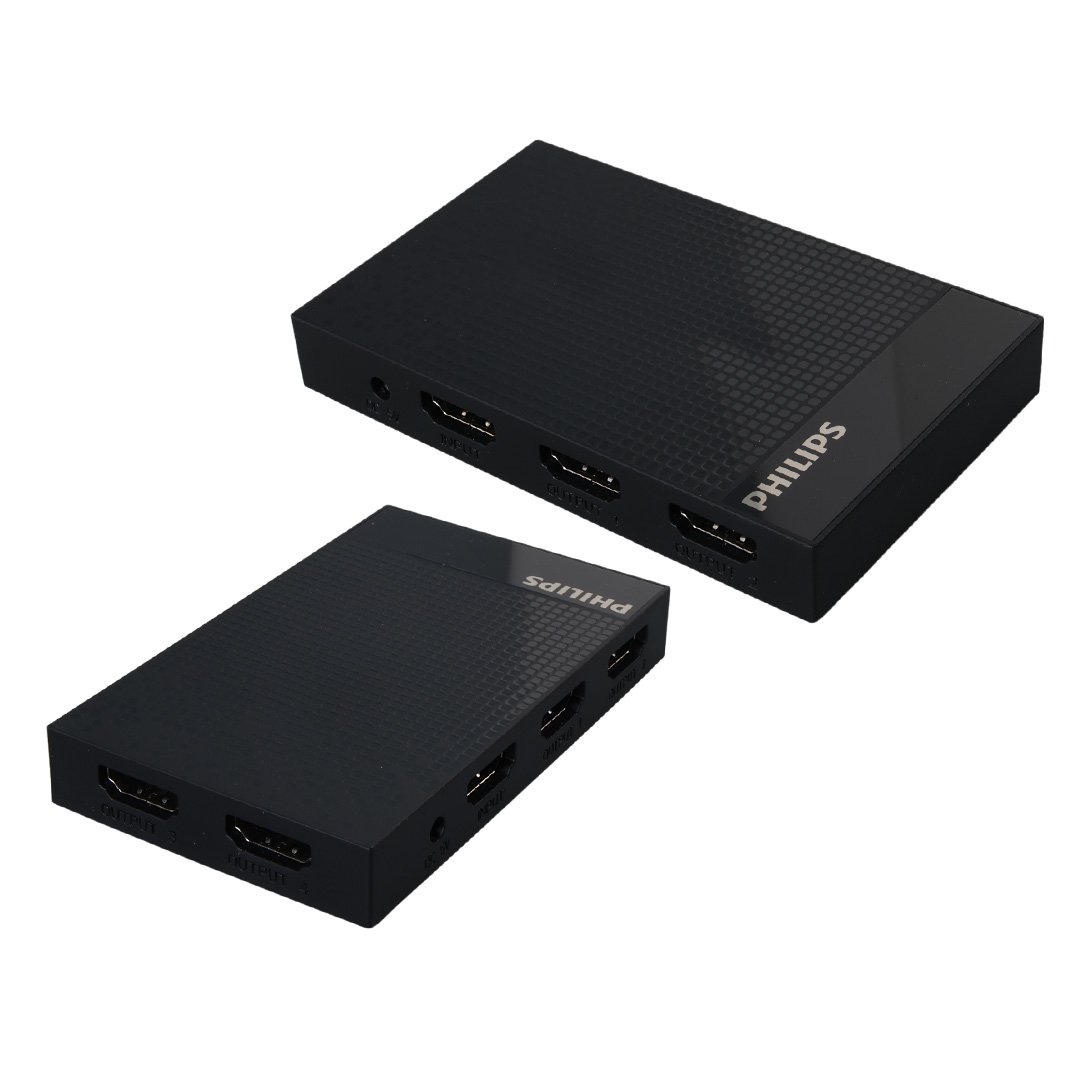 PHILIPS SWV9023B/93 4K HDMI SPLİTTER 1 GİRİŞ - 4 ÇIKIŞ ULTRA HD GÖRÜNTÜ DAĞITICI (4707) PHILIPS SWV9023B/93 4K HDMI SPLİTTER 1 GİRİŞ - 4 ÇIKIŞ ULTRA HD GÖRÜNTÜ DAĞITICI (4707)