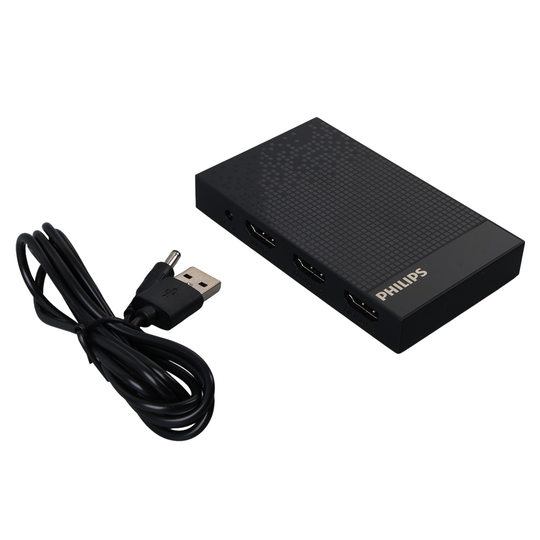 PHILIPS SWV9023B/93 4K HDMI SPLİTTER 1 GİRİŞ - 4 ÇIKIŞ ULTRA HD GÖRÜNTÜ DAĞITICI (4707) PHILIPS SWV9023B/93 4K HDMI SPLİTTER 1 GİRİŞ - 4 ÇIKIŞ ULTRA HD GÖRÜNTÜ DAĞITICI (4707)