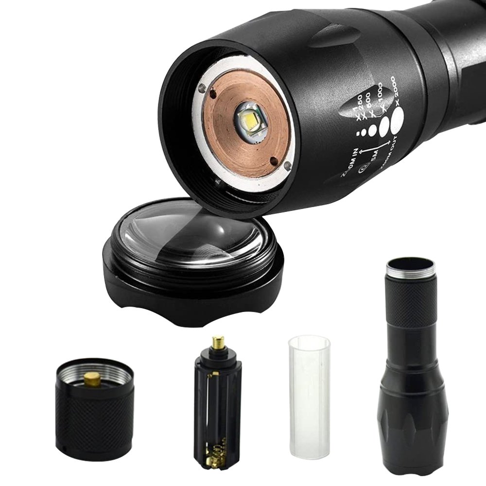 PİLLİ ZOOMLU FLASH ÖZELLİKLİ POWER LEDLİ EL FENERİ (4707) PİLLİ ZOOMLU FLASH ÖZELLİKLİ POWER LEDLİ EL FENERİ (4707)
